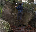 S�bastien Papillon in Le Pr�toire (Rocher Canon) - serie of 2 pictures 