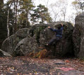 S�bastien Papillon in La F�d�rale (Rocher Canon) - serie of 2 pictures 