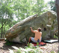 S�bastien Papillon in Le Mur du GR (Mont d'Olivet) - serie of 2 pictures 