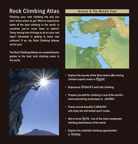  [ Rock Climbing Atlas - Greece & The Middle East ] 