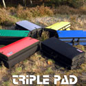  [ Triple Pads : Jo Montchauss&eacute;'s original crash pads from Fontainebleau ] 
