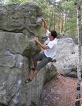 Thierry Aza�s in Fin de S�rie (Roche aux Sabots)