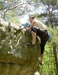 Ton van den Berg in Fatigue (Rocher Guichot)
