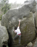 Vincent Pochon in Contr�le A (Buthiers Piscine (Massif de l'I)) - serie of 3 pictures 