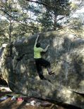 Yanof Kispredilov in Pass� Ant�rieur (Franchard Meyer) - serie of 2 pictures 