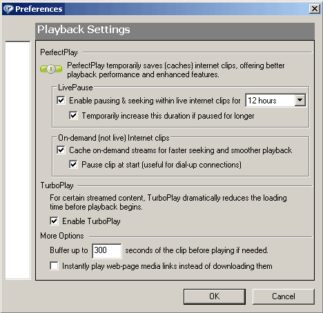  [ Playback Settings] 